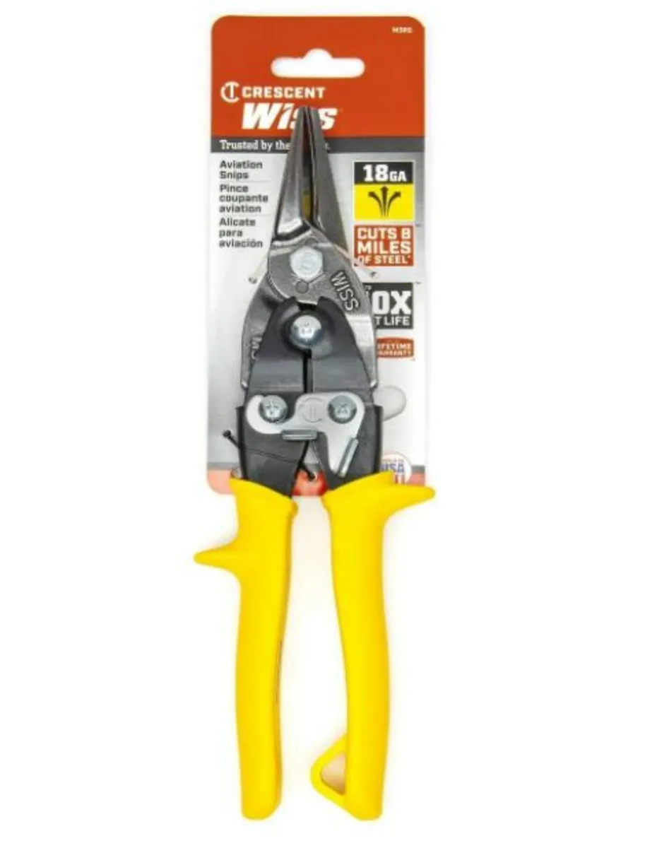 Wiss M3R 248 mm MetalMaster Tin Snips with Lever - Image 1