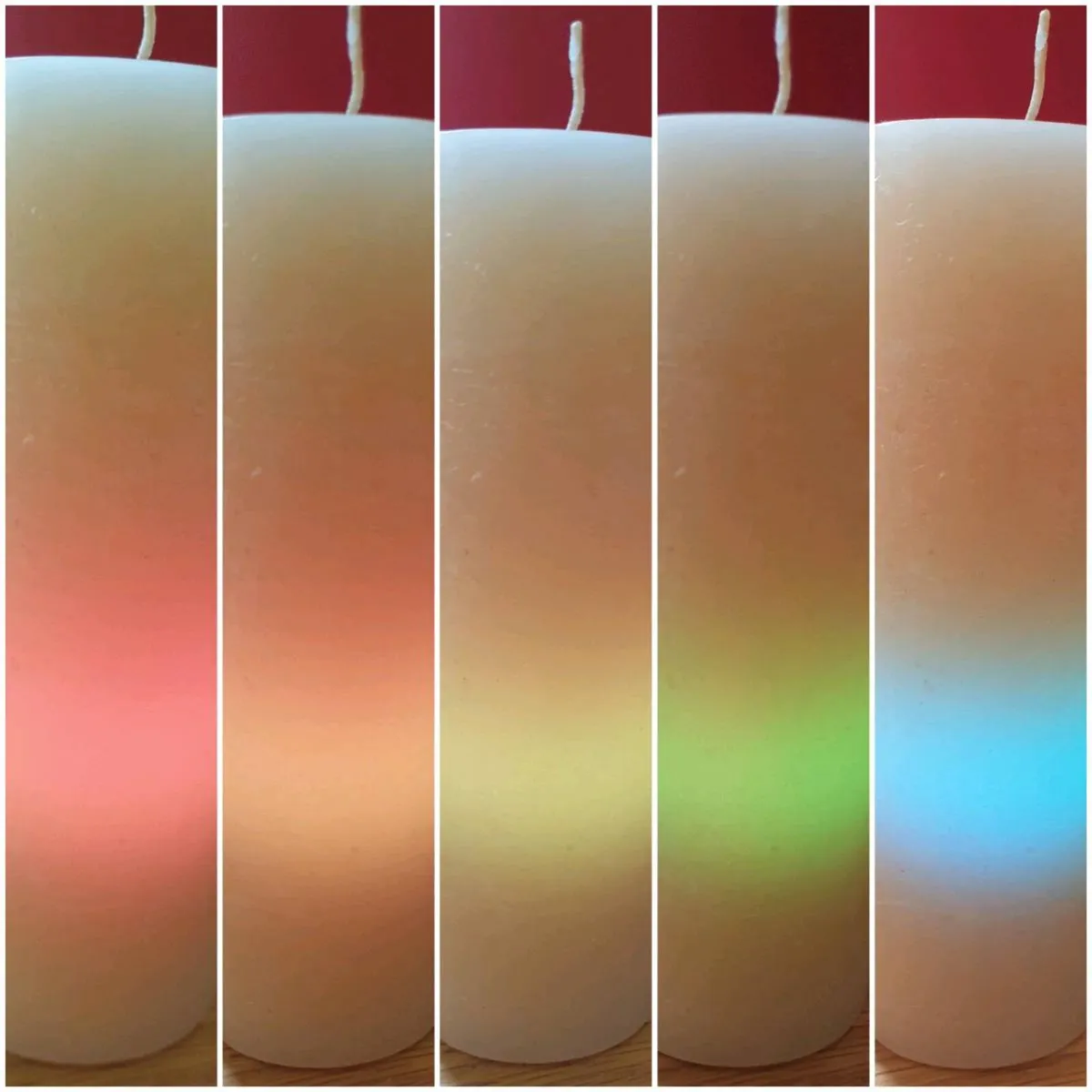 Multi-colour "Lounge Light" LED Candle - Image 1