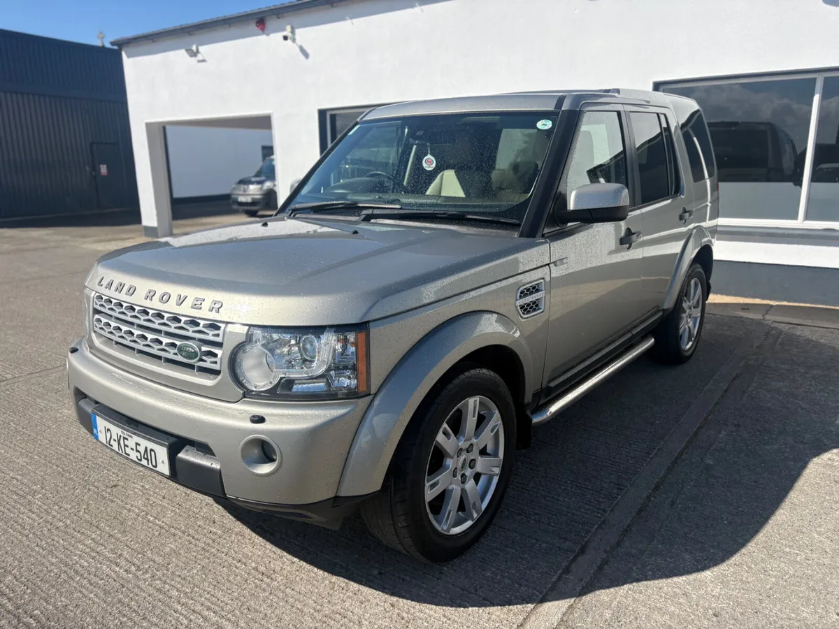 2012 Landrover Discovery Crewcab 3.0 €333 tax - Image 4