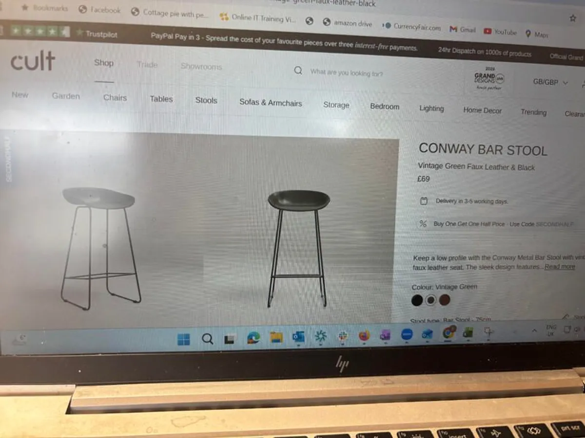 5 Brand New Kitchen Stools - Image 2