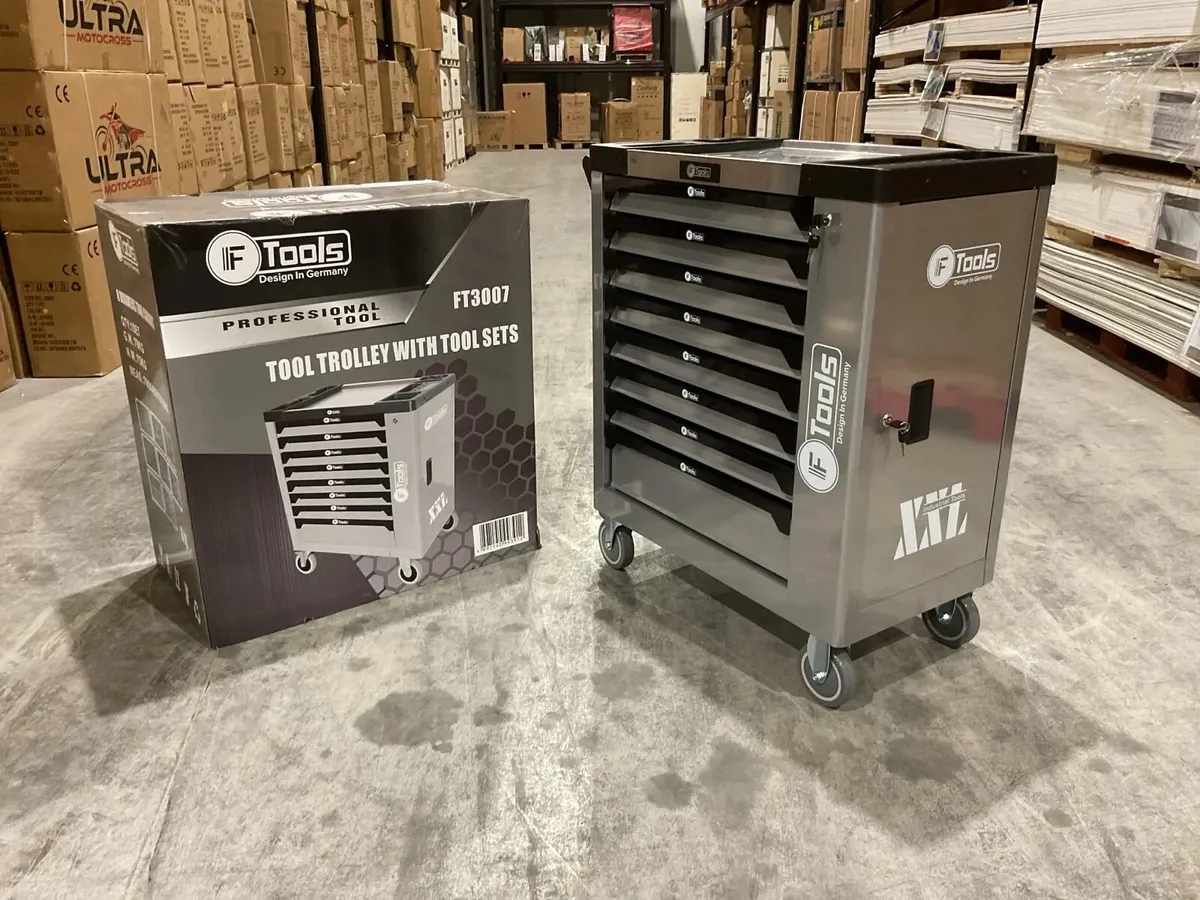 BRAND NEW 8DRAWER TOOL CHEST FULL OF TOOLS - Image 1