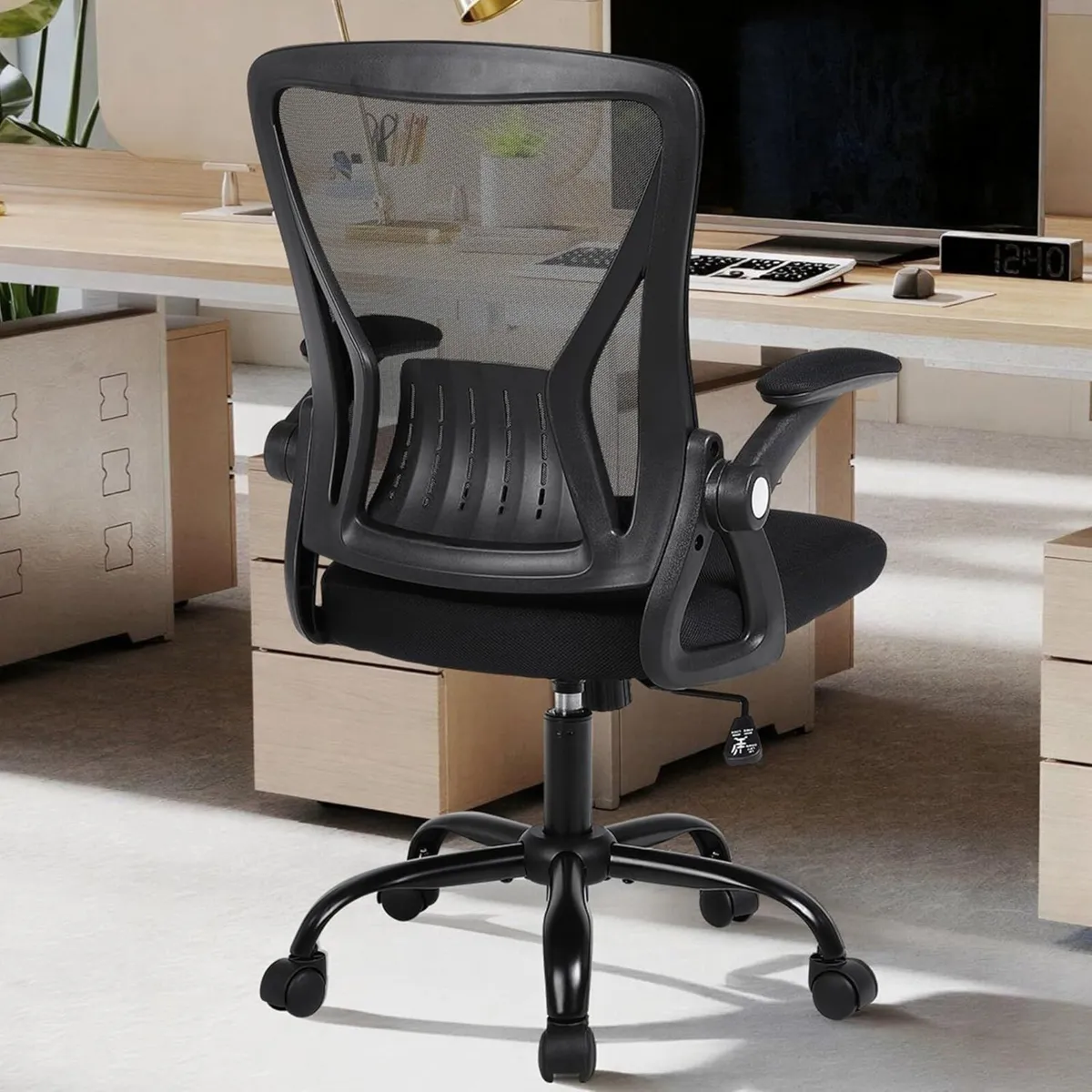 Ergonomic Office Chair Desk with Adjustable - Image 1
