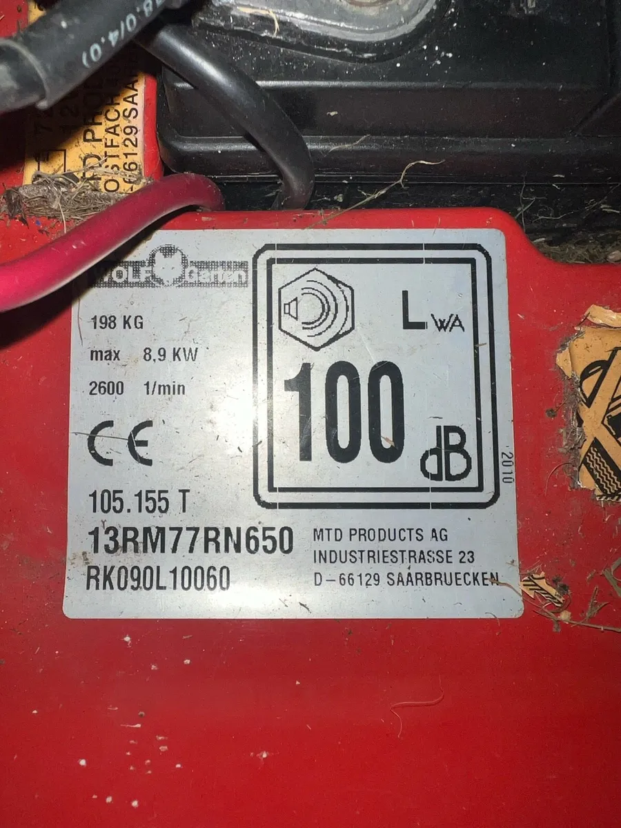 Ride on lawnmower - Image 4