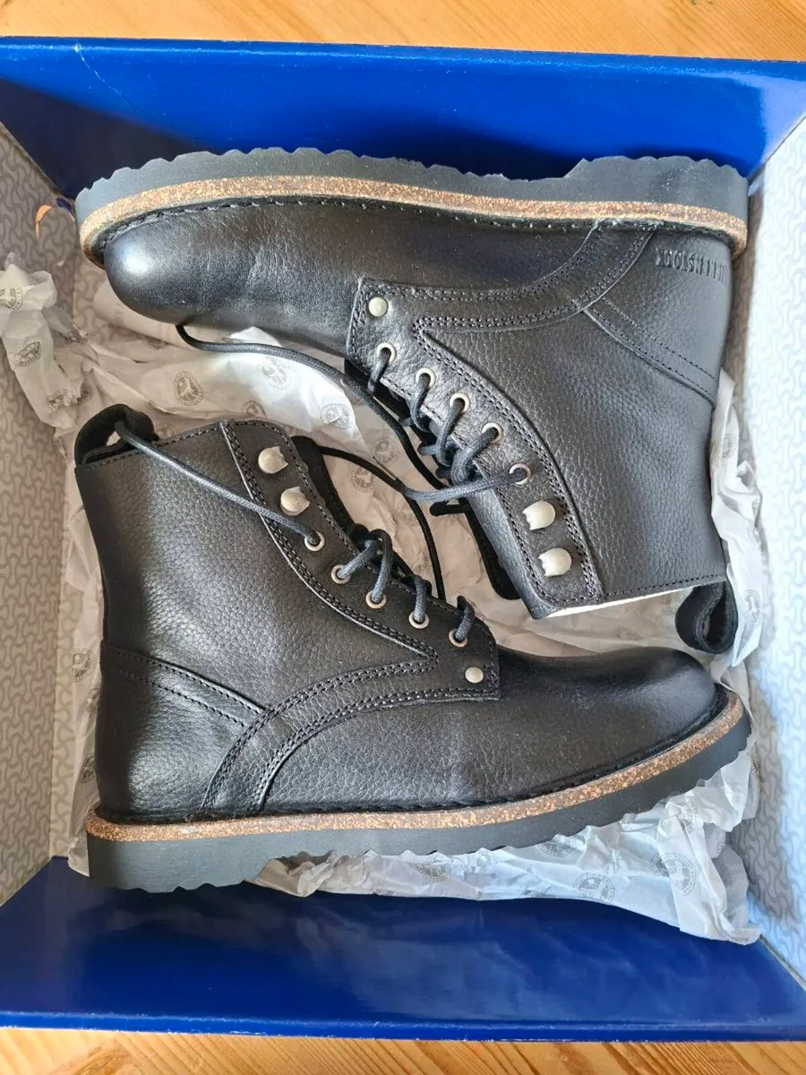 Birkenstock black Bryson lace up boots - Image 1