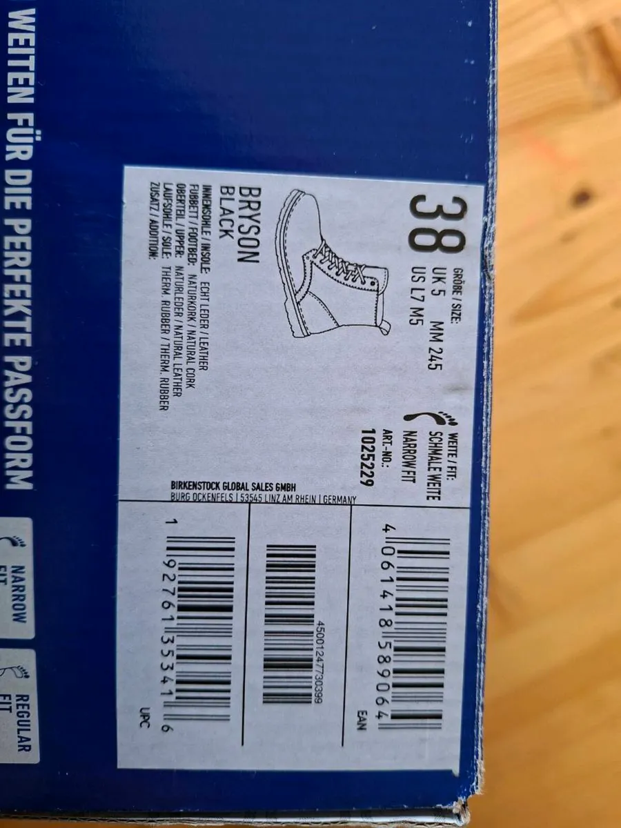 Birkenstock black Bryson lace up boots - Image 3