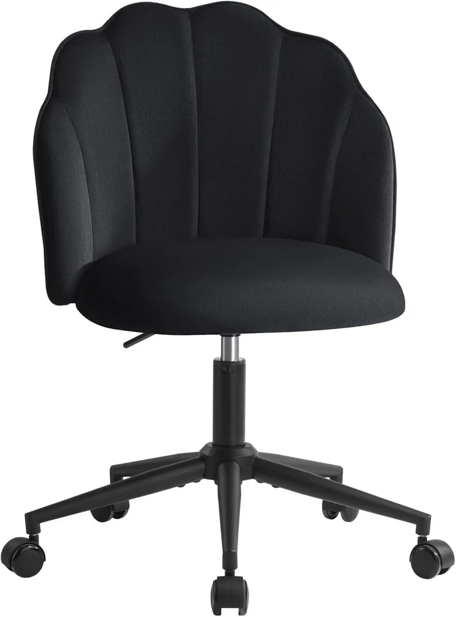 Vanity Chair for Dressing Table with Wheels - Image 1