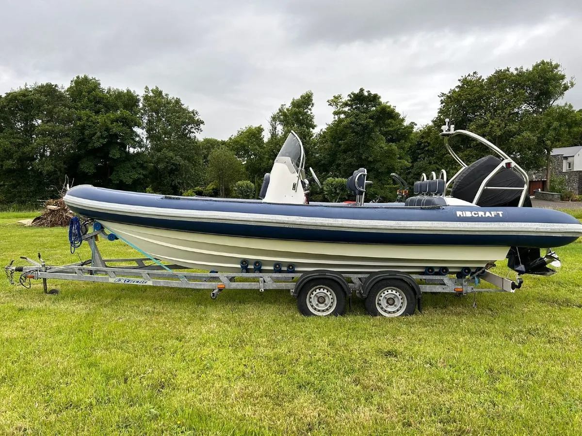 Ribcraft 6.5 | 200hp Mercury | Twin Axle Trailer | - Image 2