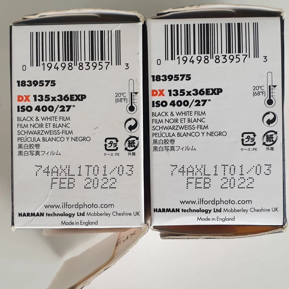 Ilford XP2 super 400 film B&W expired 2022 X 2 - Image 4