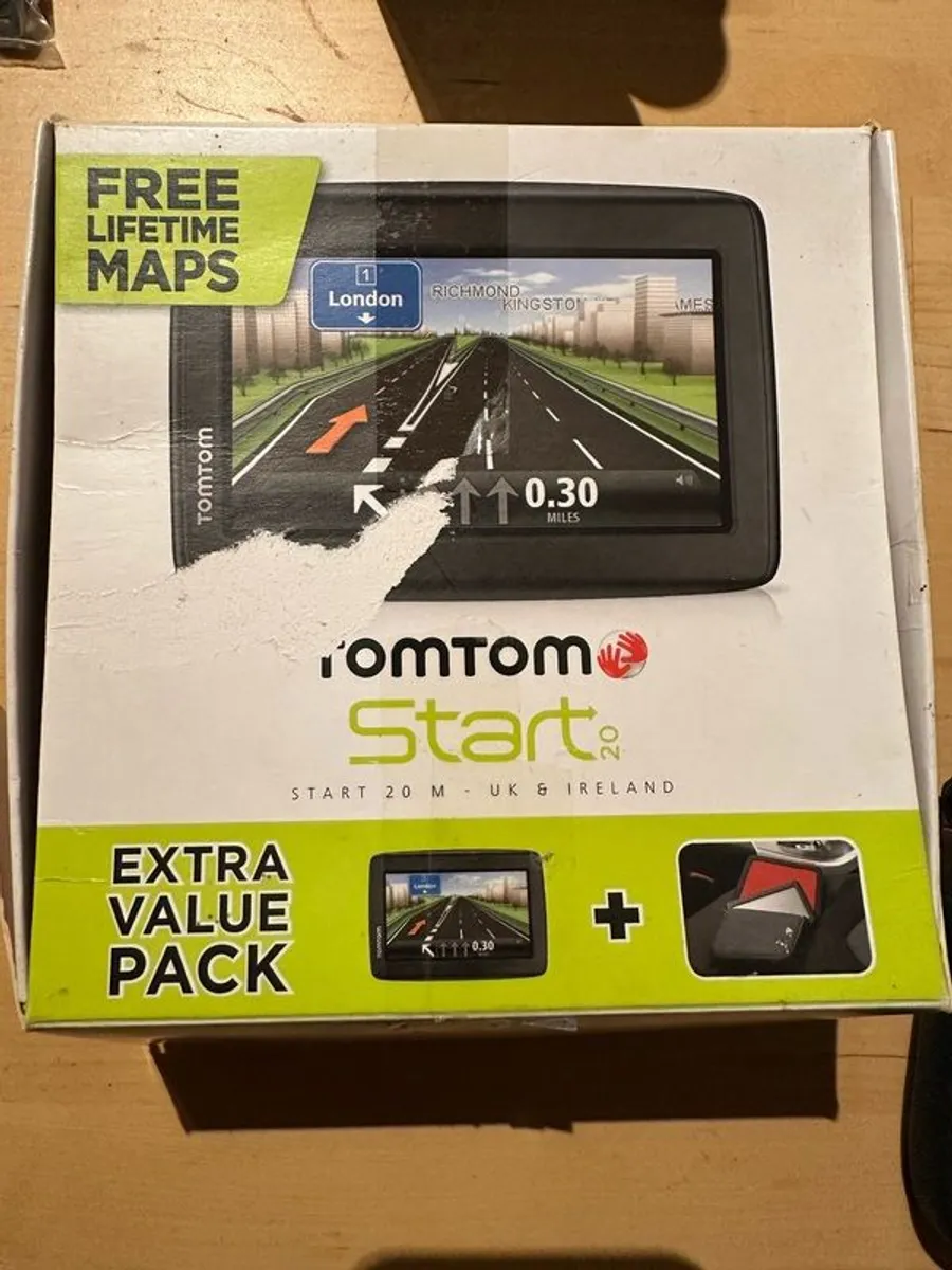 TomTom Start 20 Car Google Maps UK -ROI - Image 1