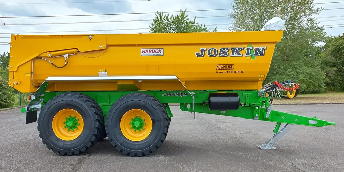 JOSKIN TRANS KTP 24/54 TRAILER, HARDOX BODY, NEW - Image 4