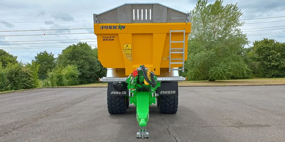 JOSKIN TRANS KTP 24/54 TRAILER, HARDOX BODY, NEW - Image 2