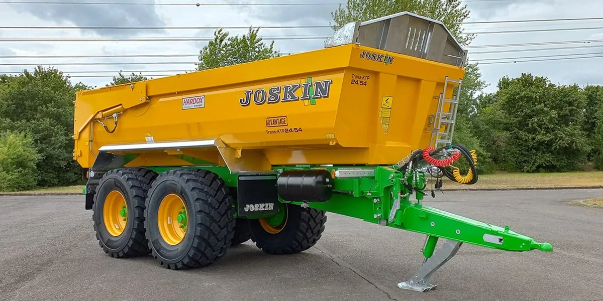 JOSKIN TRANS KTP 24/54 TRAILER, HARDOX BODY, NEW - Image 3
