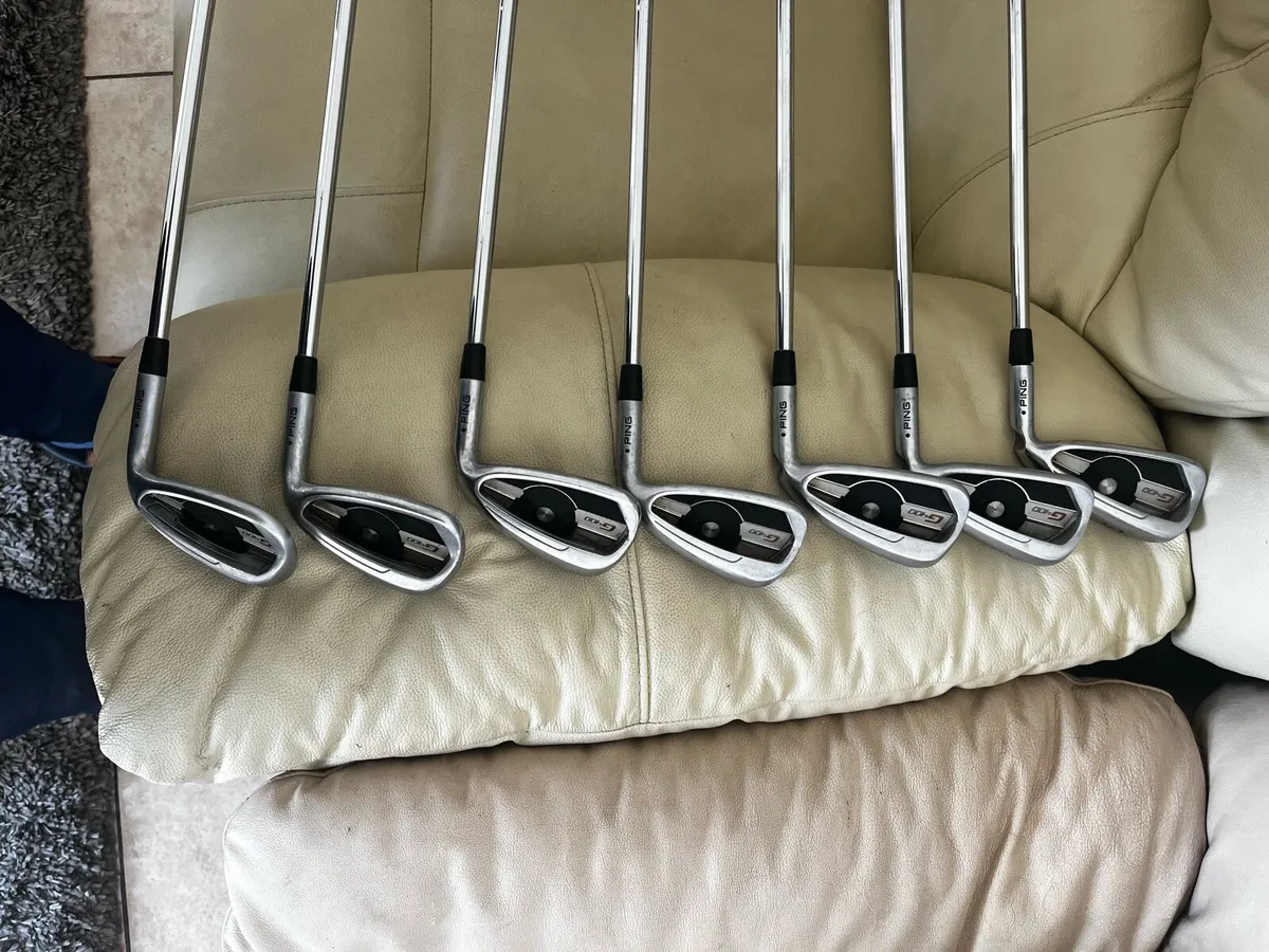 Full G400 set of Ping Irons - Image 1