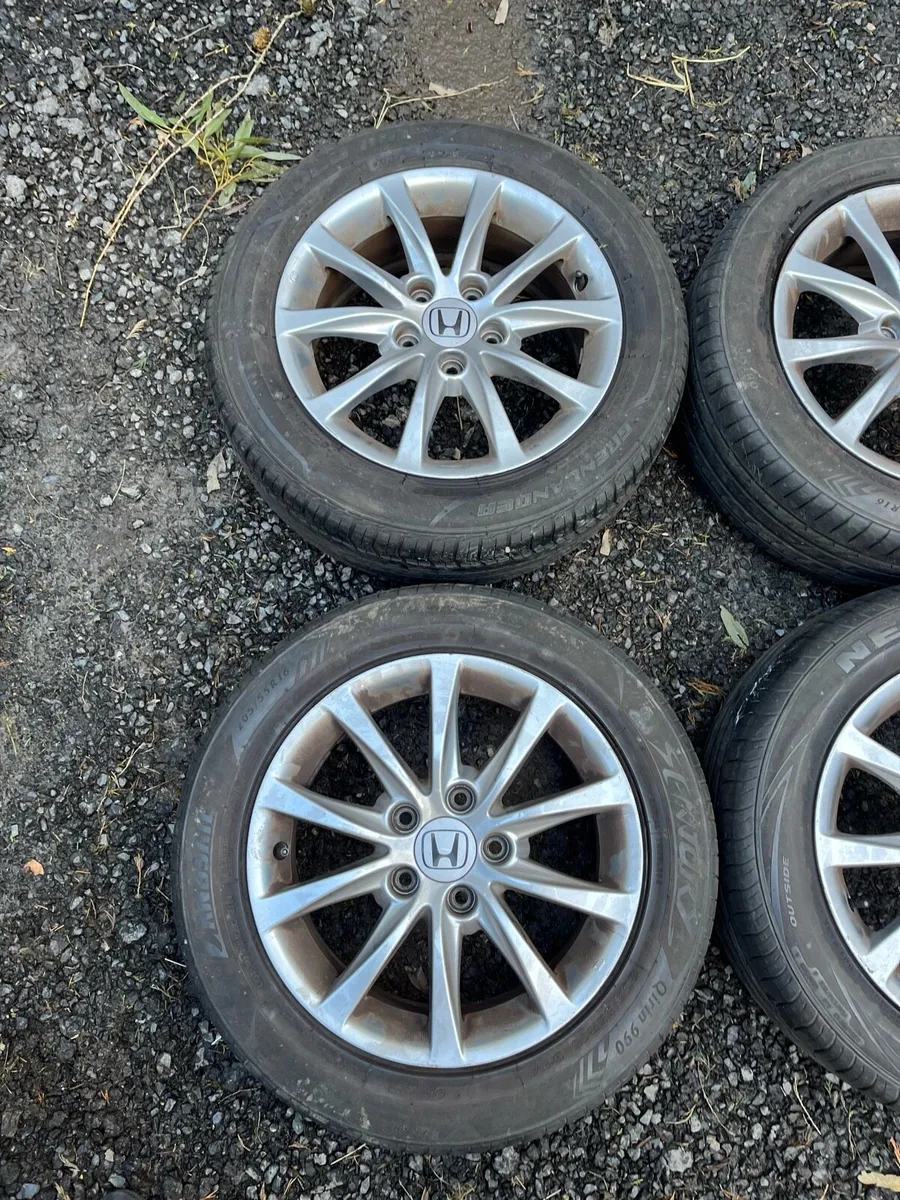 16’ Genuine Honda 5x114.3 alloy wheels - Image 2