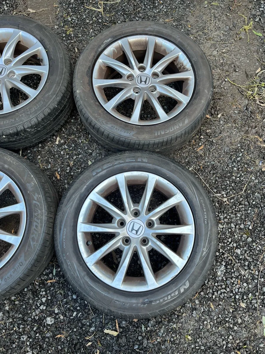 16’ Genuine Honda 5x114.3 alloy wheels - Image 3