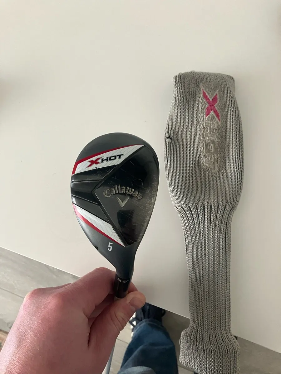 Callaway xhot 5 hybrid 28 degree reg shaft - Image 1