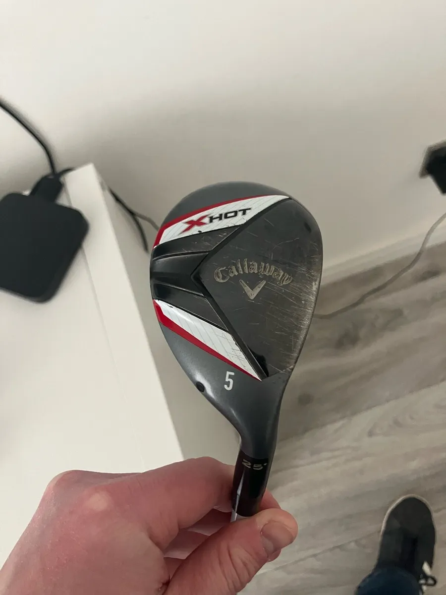 Callaway xhot 5 hybrid 28 degree reg shaft - Image 3