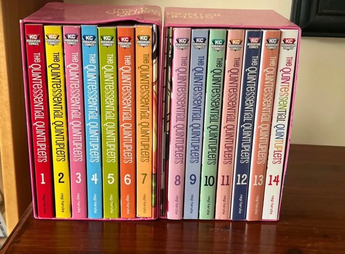 Quintessential Quintuplets manga boxsets