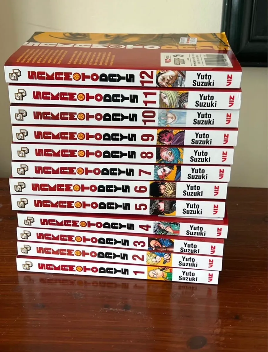 Sakamoto Days 1-12 manga