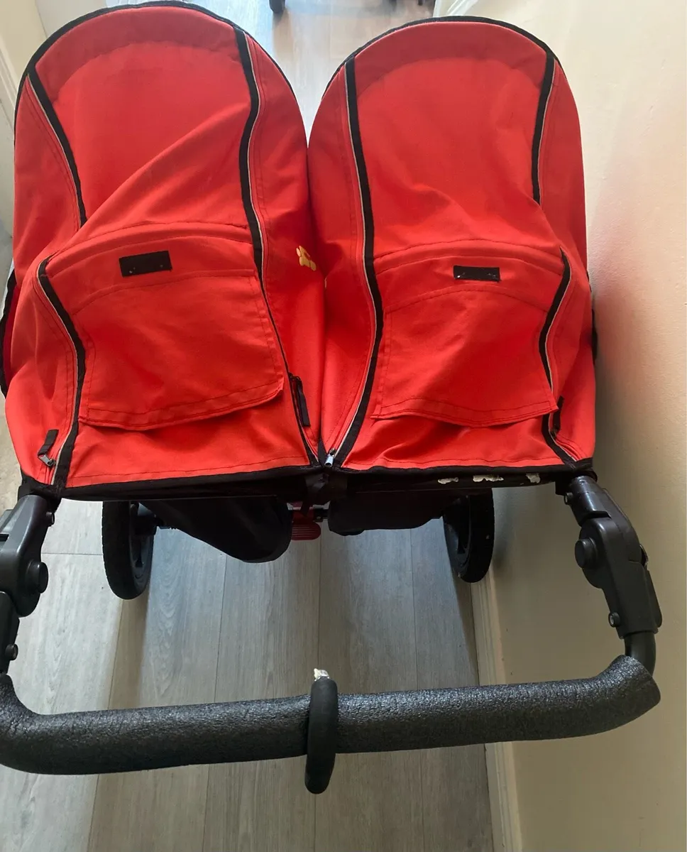 Out n About Nipper Double Buggy+ raincover - Image 3