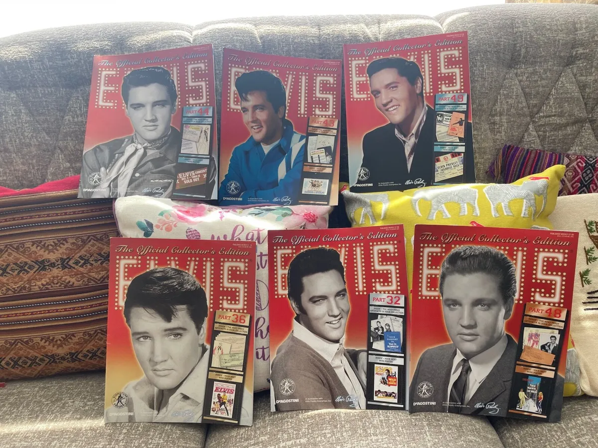 TWO ELVIS PRESLEY BOOKS PLUS SELECTION MAGAZINES - Image 2