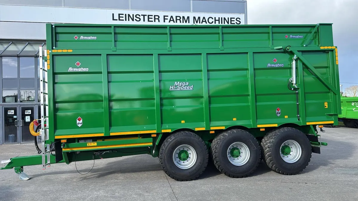 New broughan 24 & 25ft silage trailers - Image 1