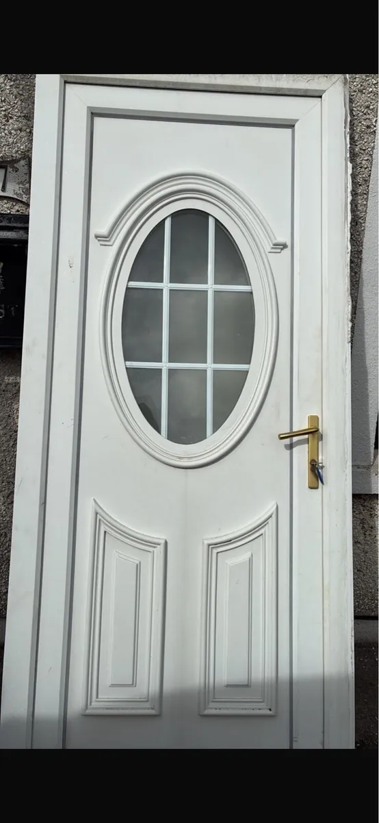 Second hand pvc door