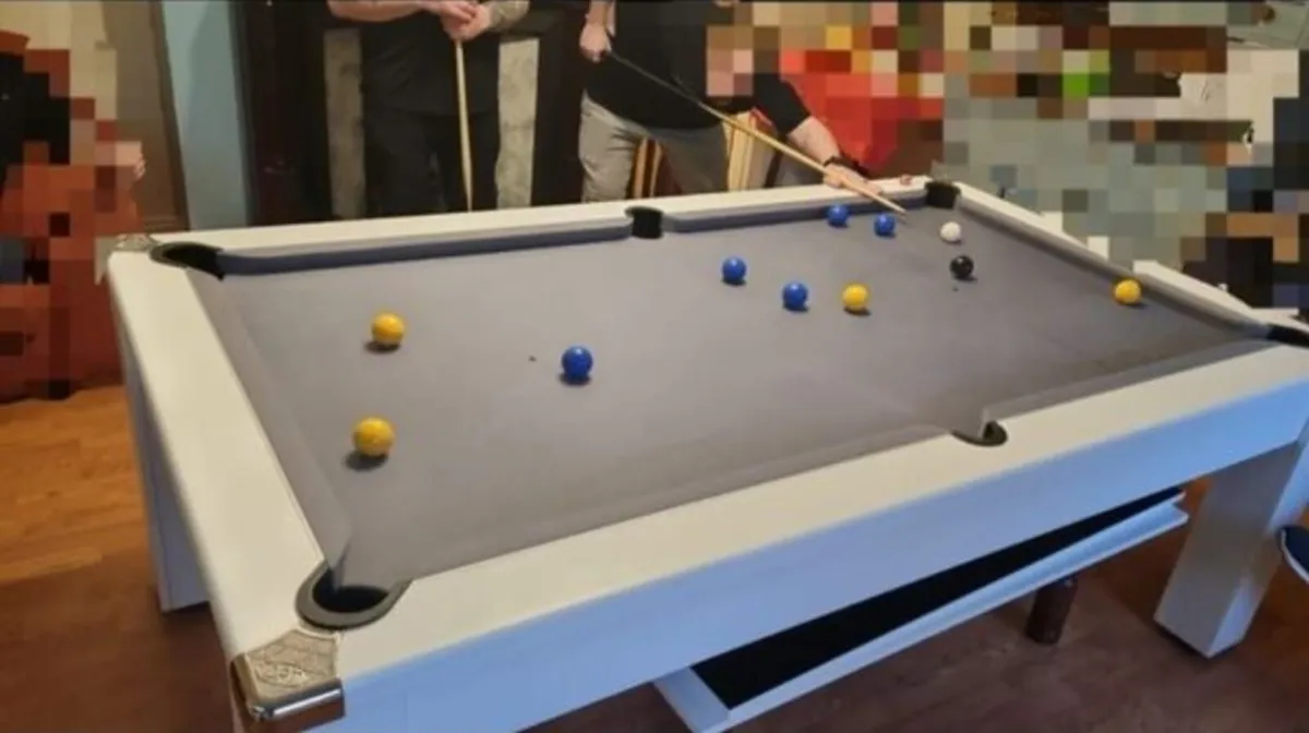 7 Foot Pool Table - Image 1