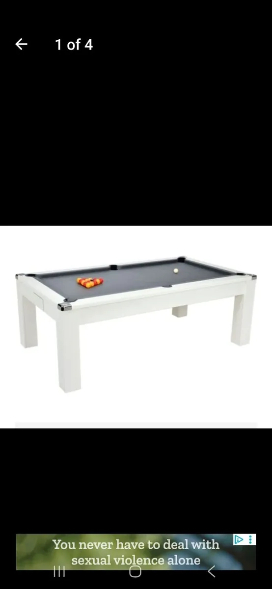 7 Foot Pool Table - Image 3