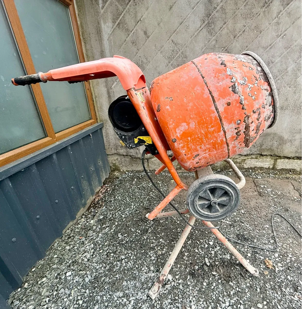 Belle 110V Electric Cement Mixer - Image 2