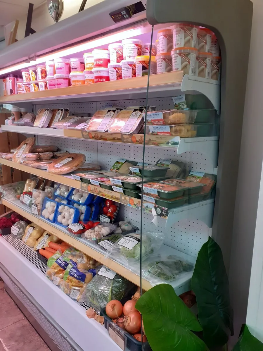 Refridgerated slim line wall food cabinet - Image 1