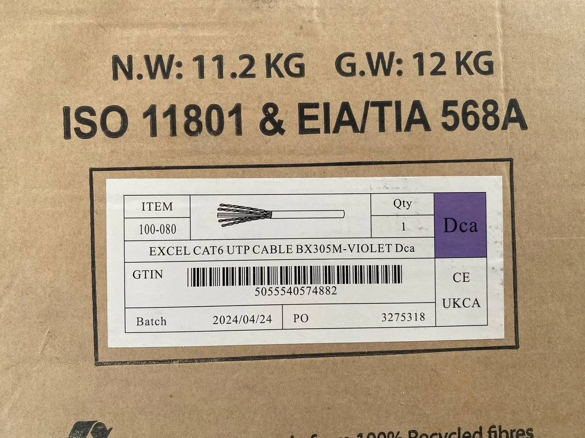 Internet Cat 6 wire - Image 2