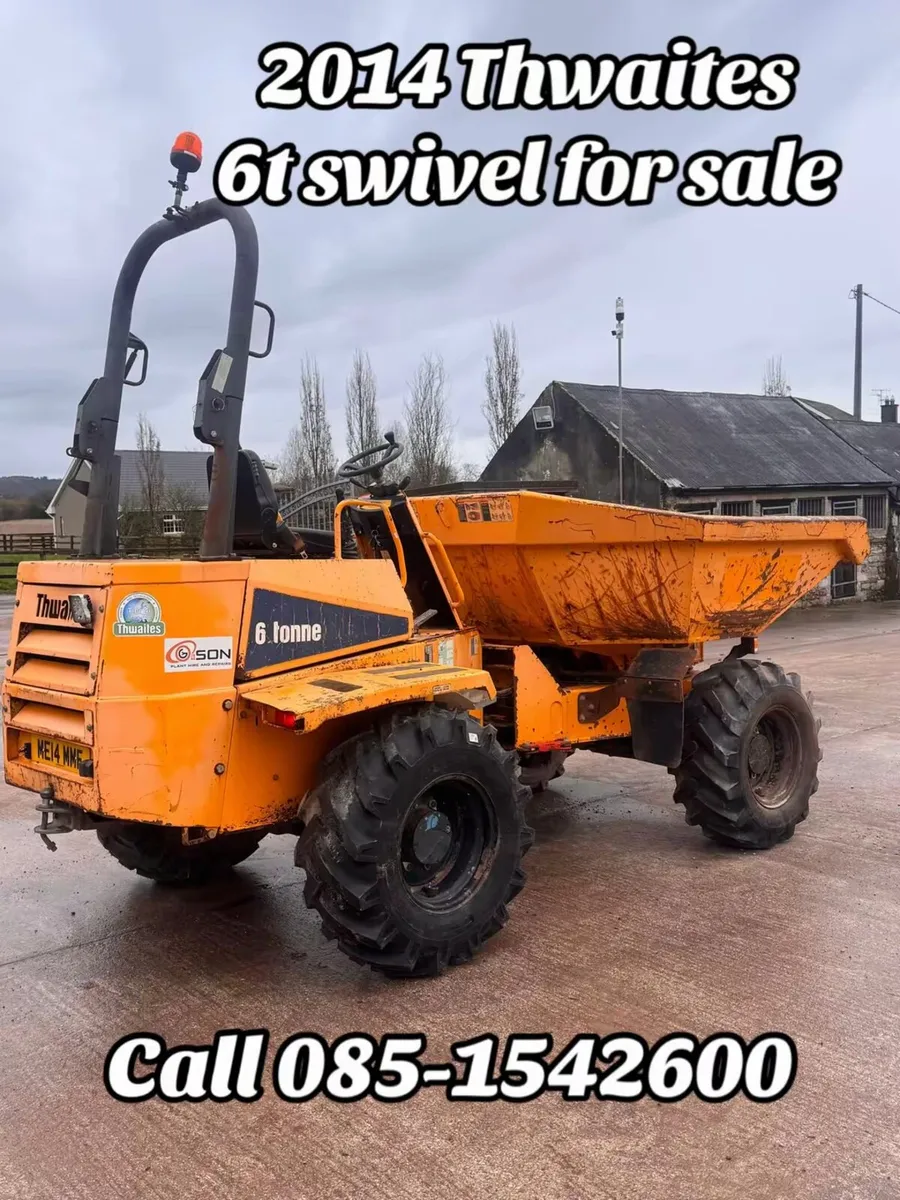 Thwaites 6t swivel 2014 - Image 3