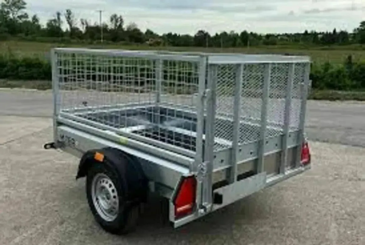 M-Tec 6ft x 4ft Single Axle Trailer - Image 2