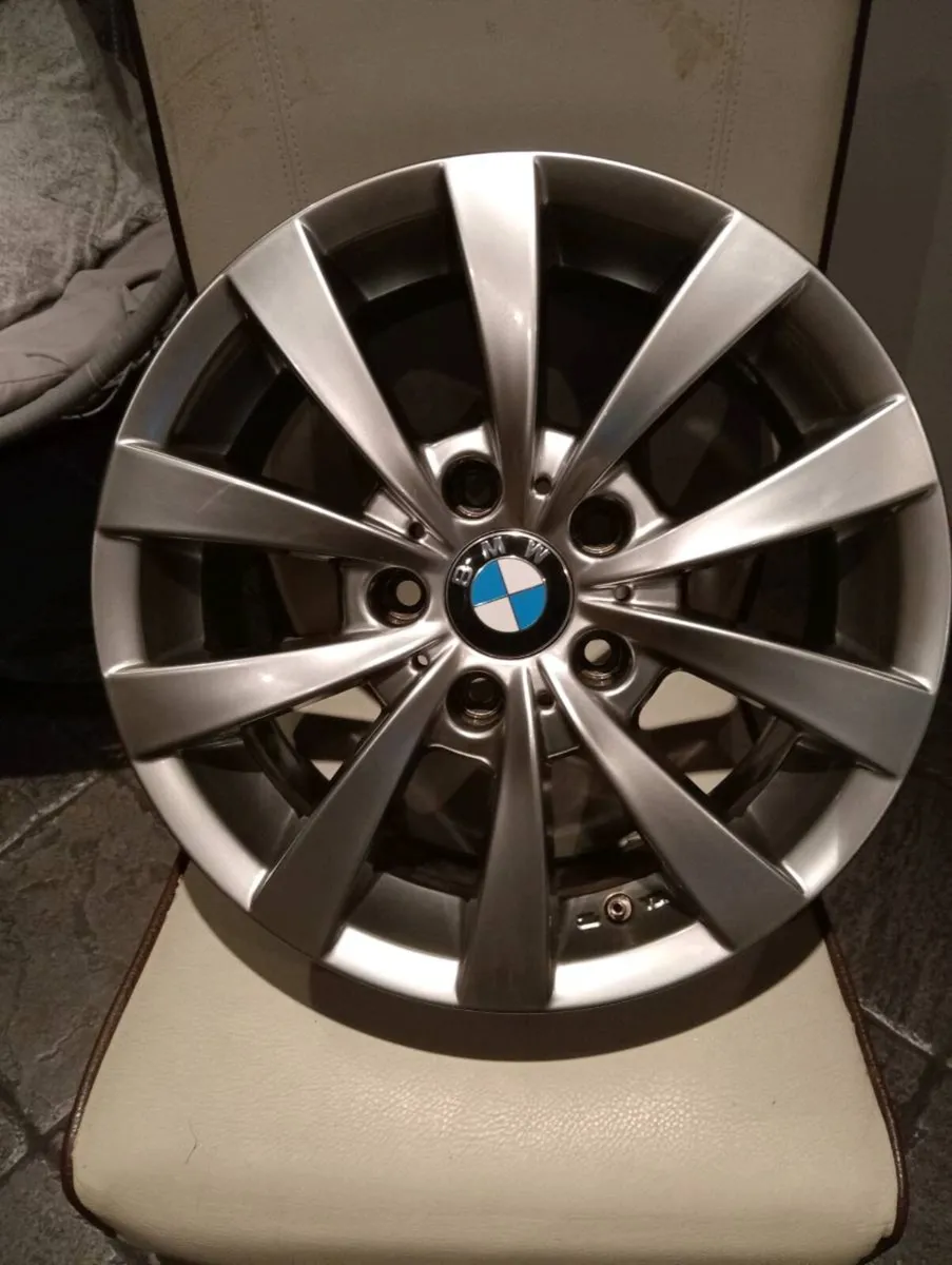 4x16" grey/silver BMW alloy wheels - Image 1