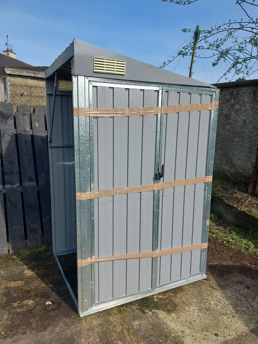 Wall mounted metal shed - Image 1