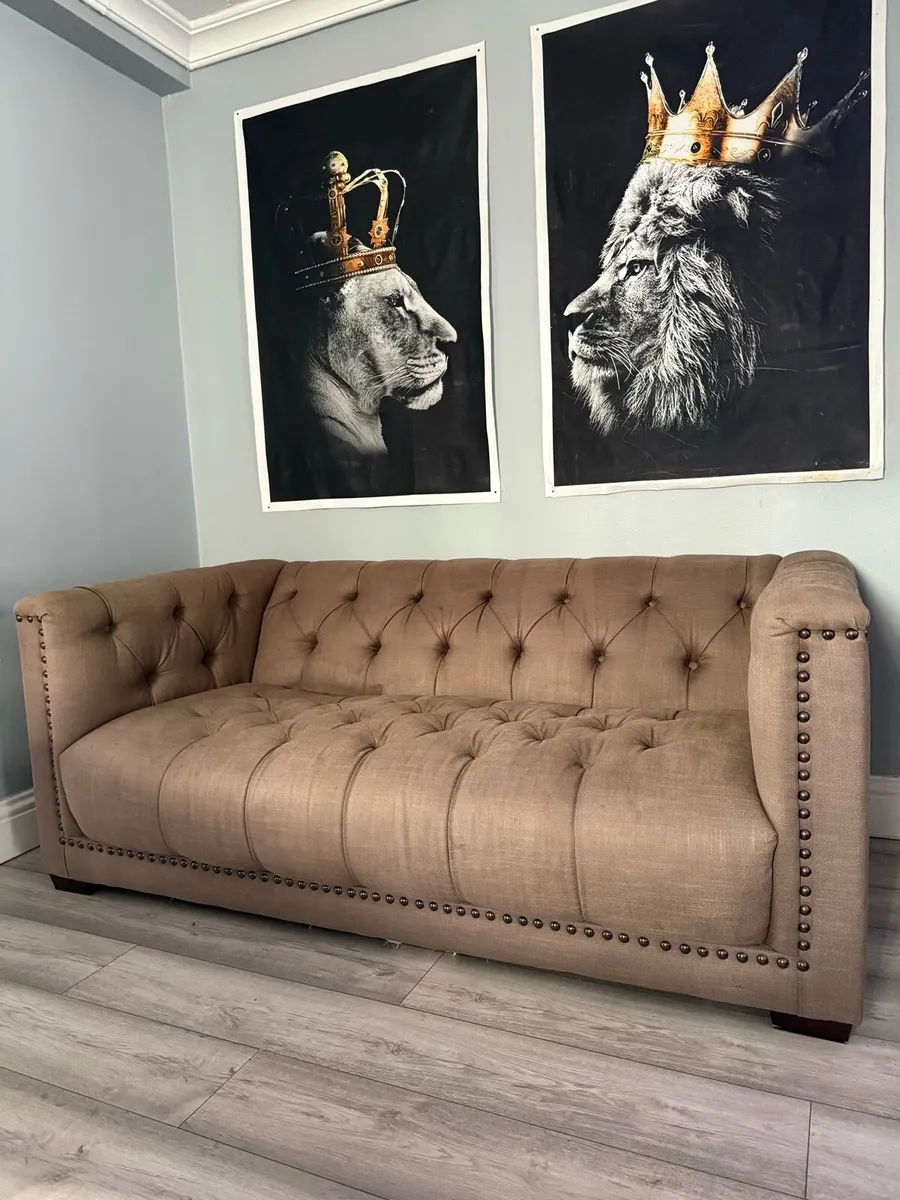 Brown Chesterfield - Image 4