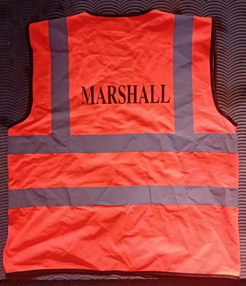 Orange High Vis Vests - Image 1