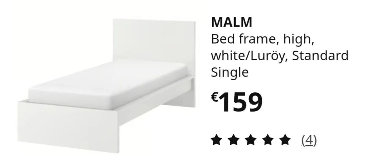 Ikea Bed Set. Delivery Available - Image 1