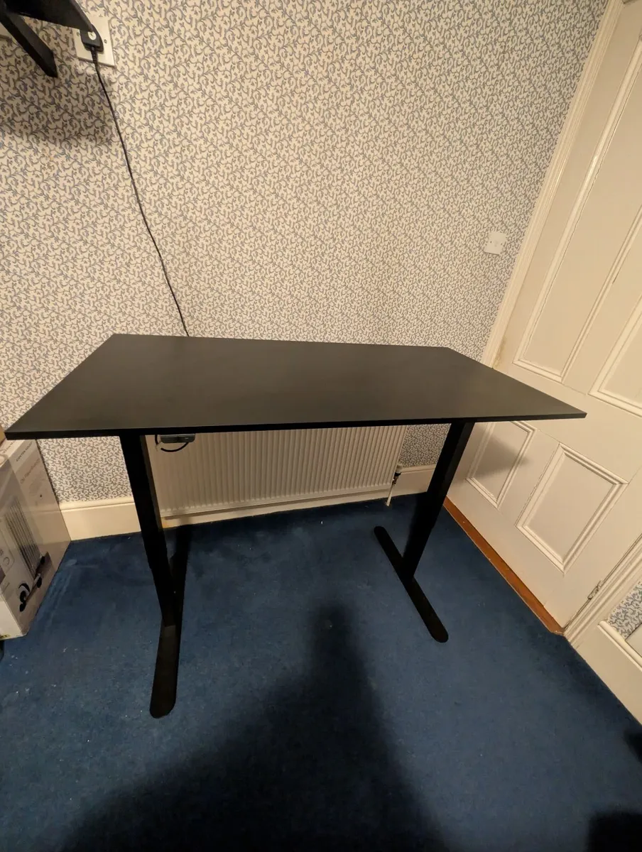 JYSK sit/stand electric desk (black) - Image 2