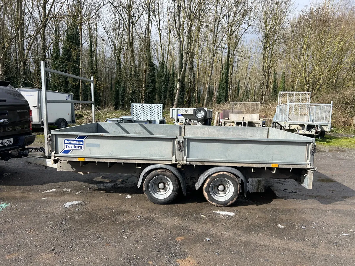 Ifor Williams 12x6.6 LM126 Dropside Trailer - Image 1