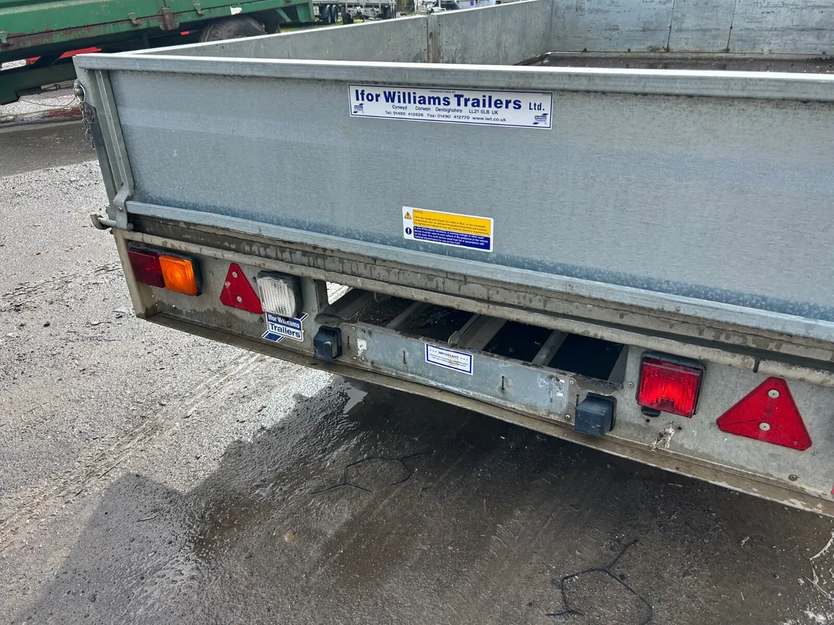 Ifor Williams 12x6.6 LM126 Dropside Trailer - Image 3