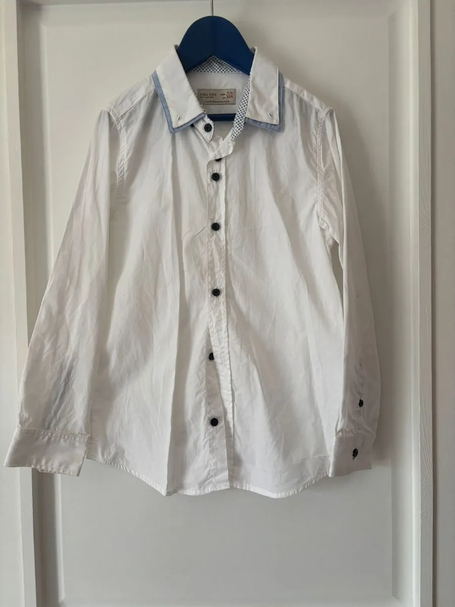 Zara Boys shirt age 7-8 - Image 1