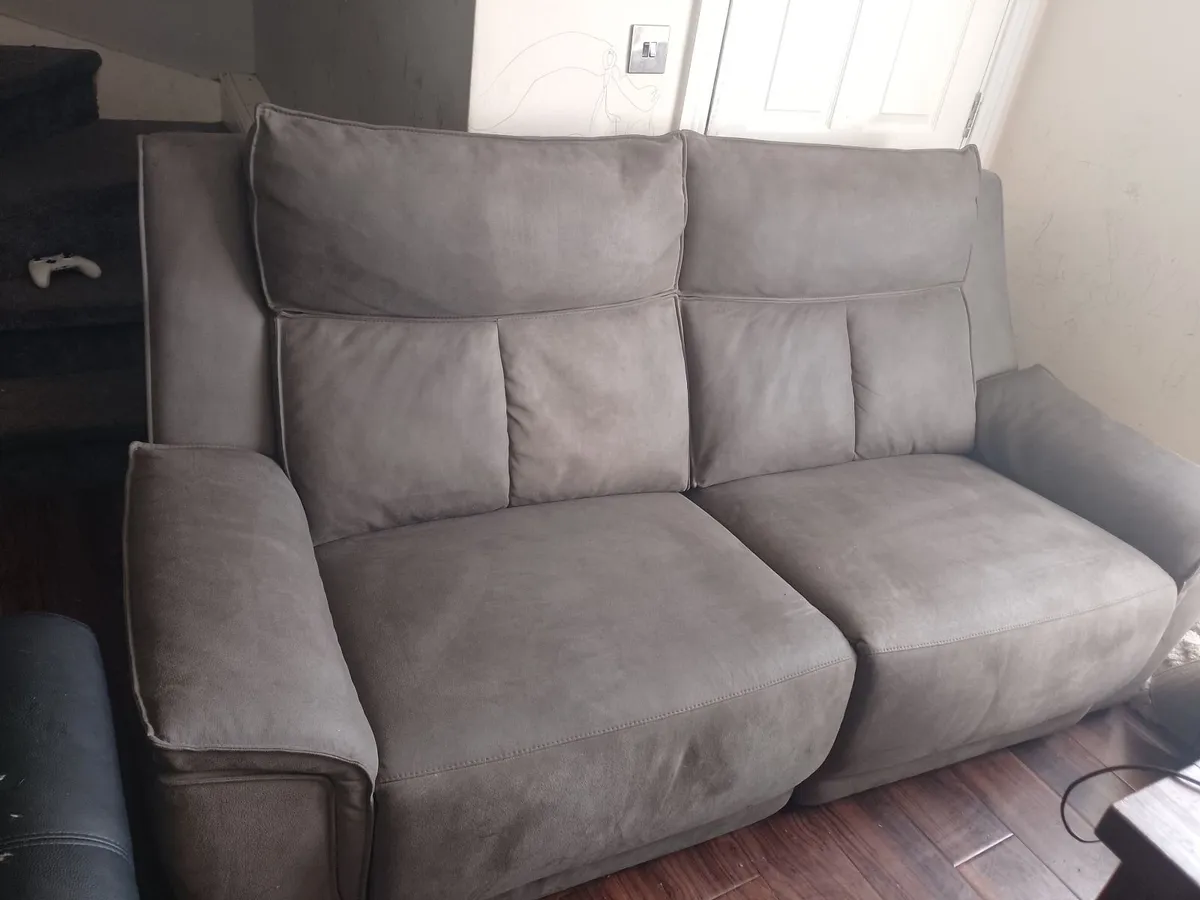 Very large 2 seater reclining sofa