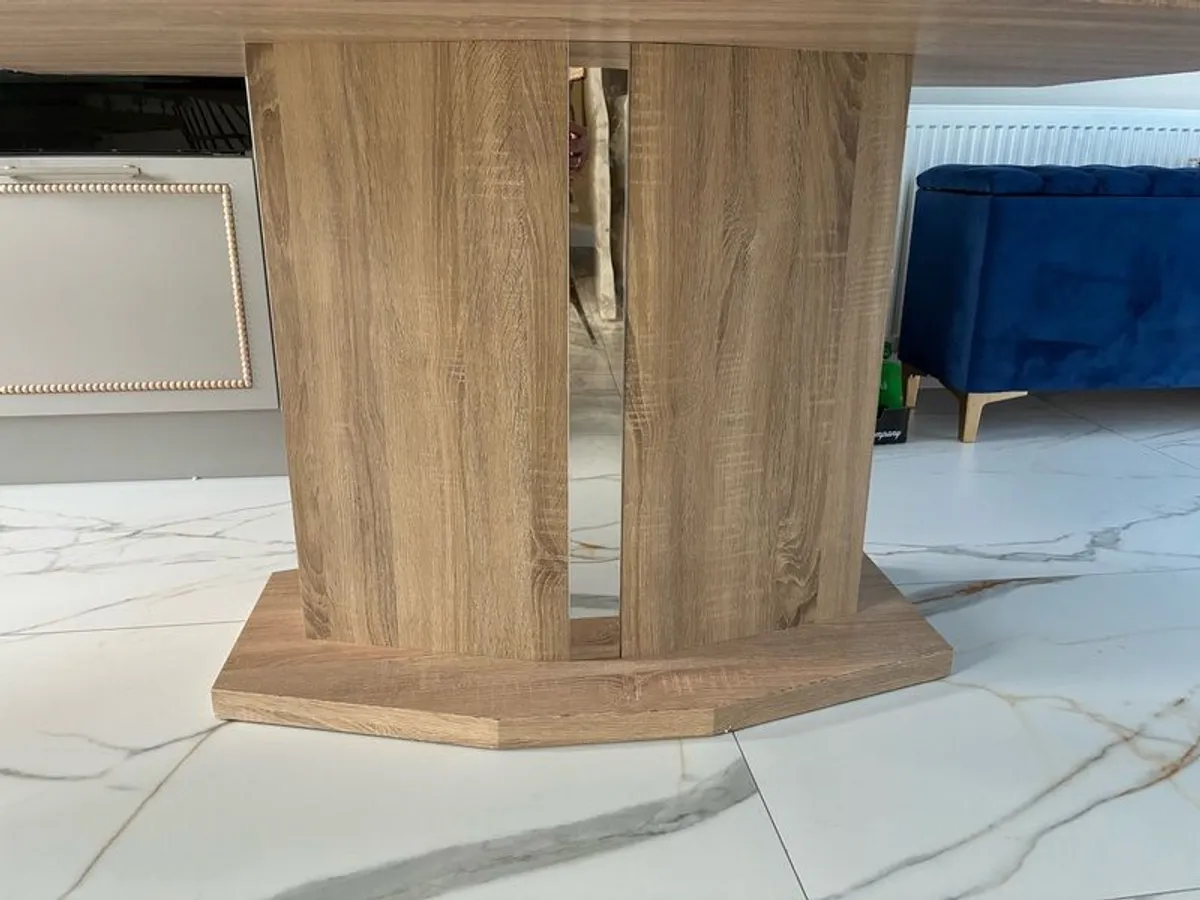 Dining Table with Glass top - Image 3