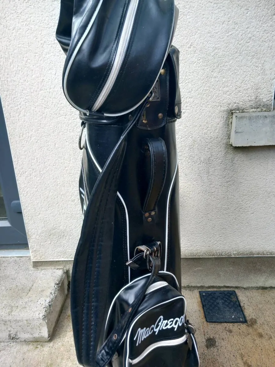McGregor leather golf bag - Image 4