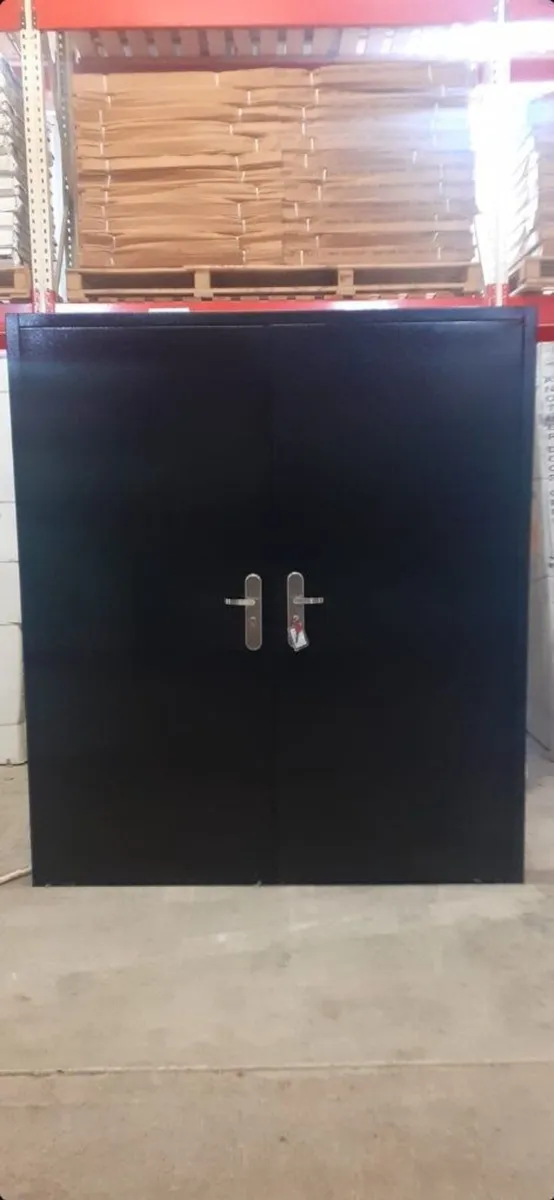 Double Steel Security Door - Image 1