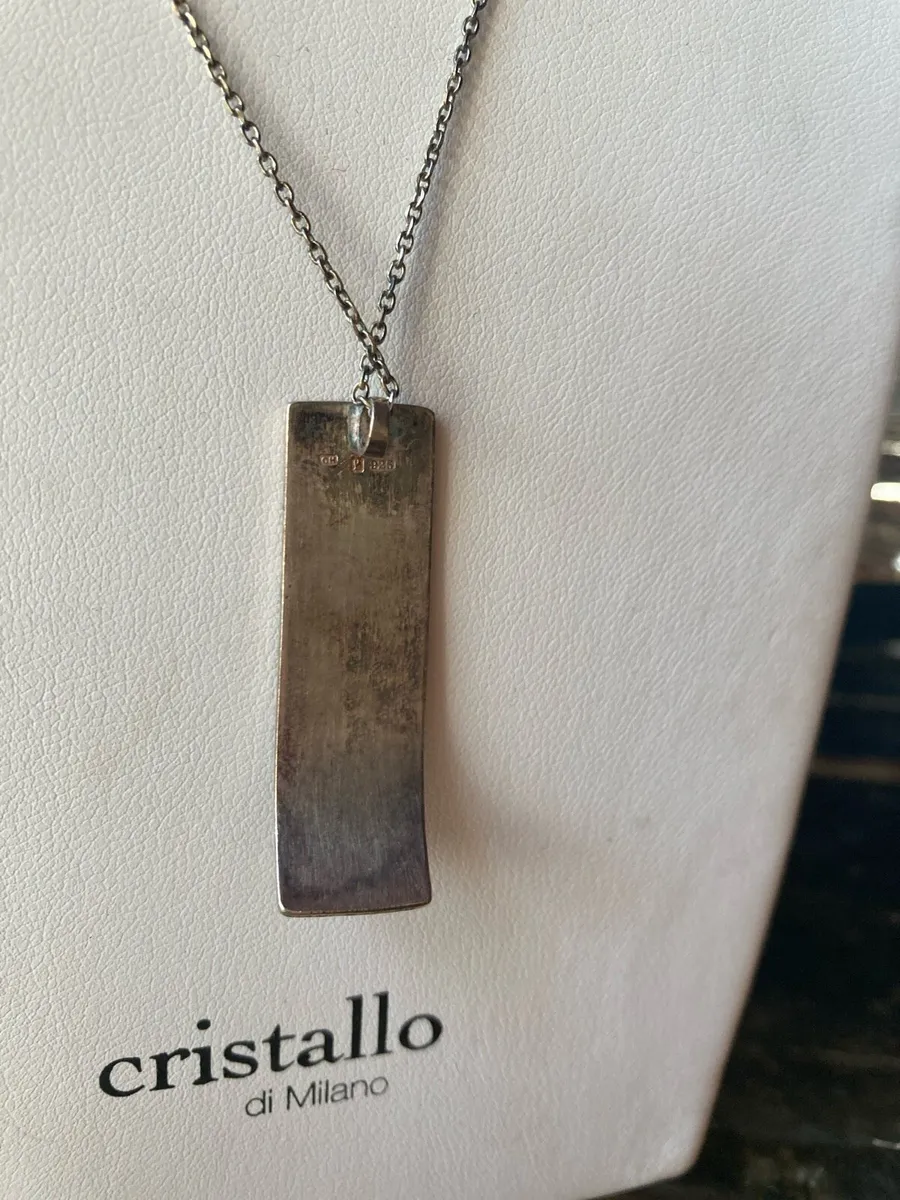 Sterling Silver pendant and chain - Image 3