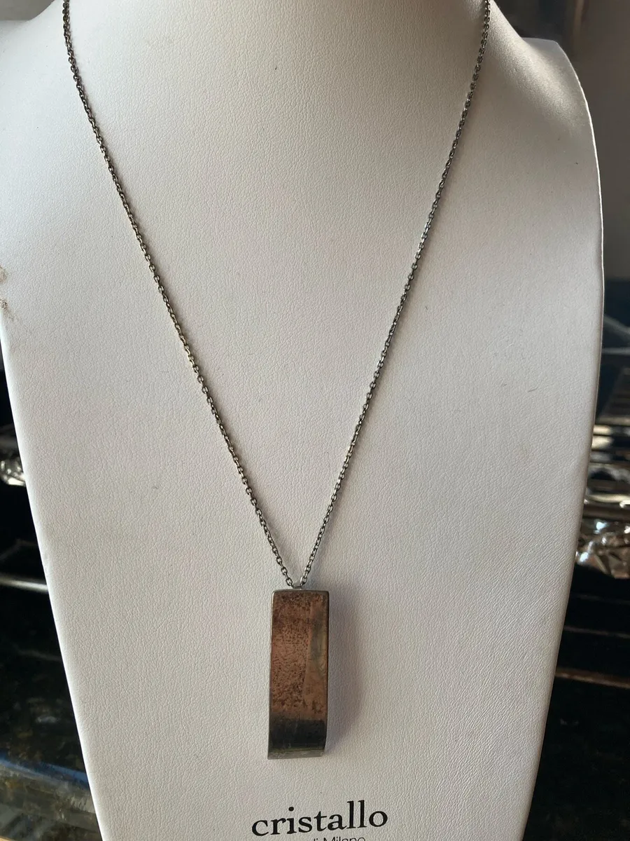 Sterling Silver pendant and chain - Image 2