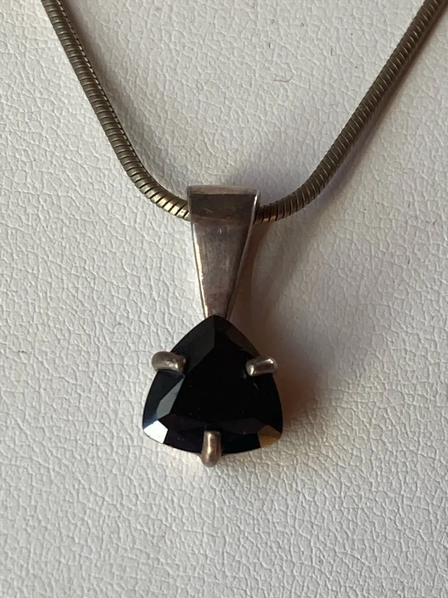 Sterling Silver pendant and chain - Image 2